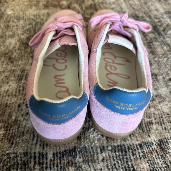 Sam Edelman Kallen Sneaker in Lolita Pink/Flex Navy Suede
size 9.5 - Picture 12 of 12